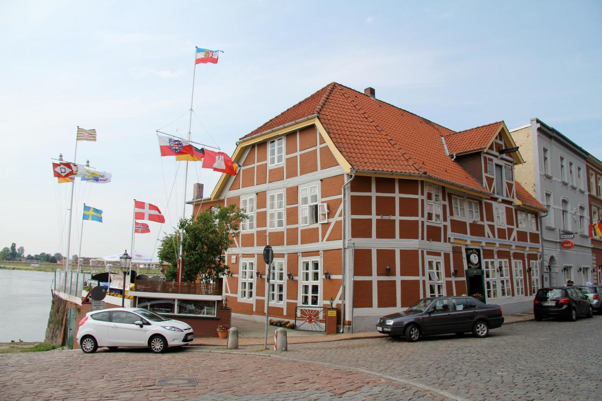 Zum Alten Schifferhaus Lauenburg Eksteriør billede
